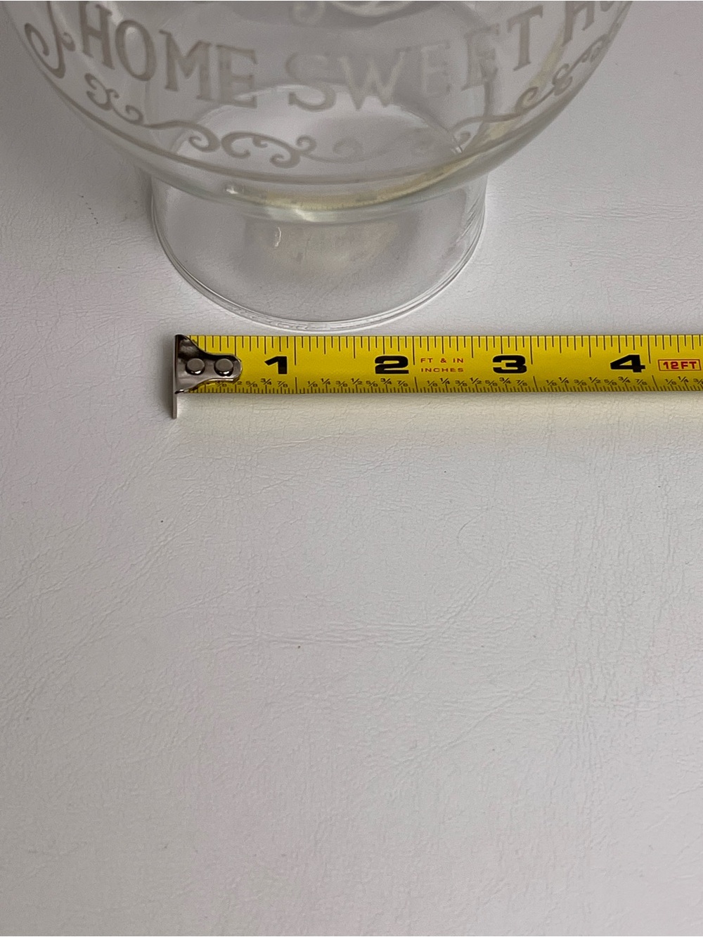 Home Sweet Home Borosilicate Kerosene Oil Lamp Chimney 3” x 8 3/4” - Picture 6 of 12